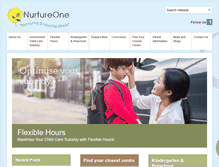 Tablet Screenshot of nurtureone.com.au